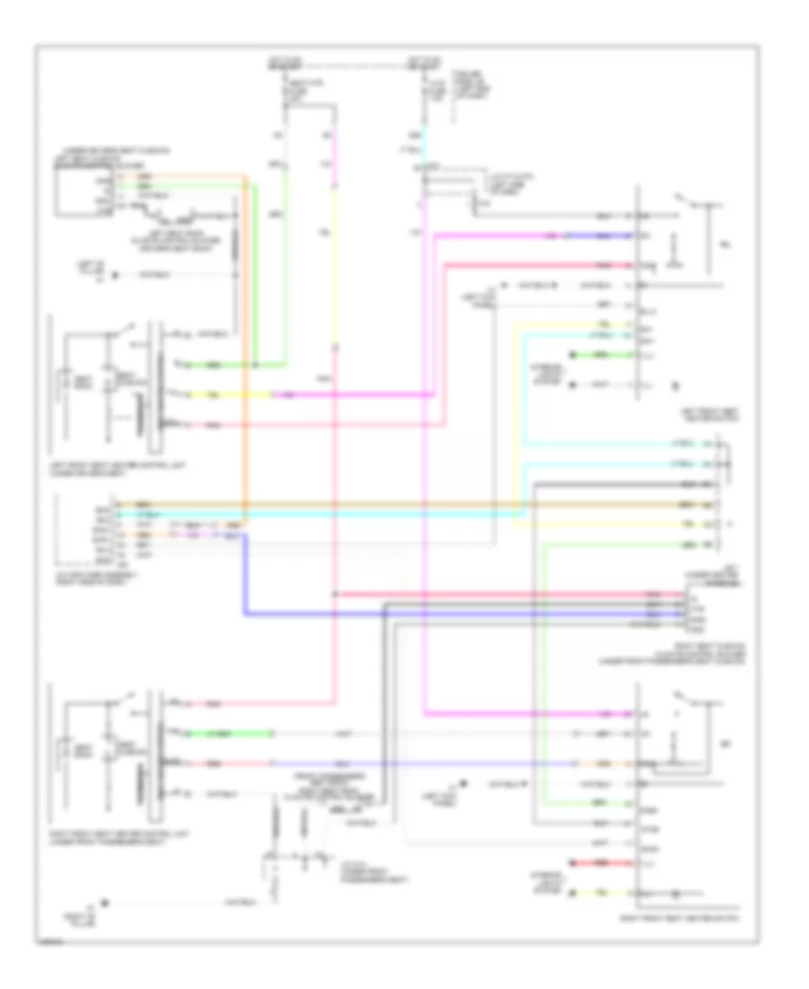 Front Heated Seats Wiring Diagram with Climate Control Seat for Toyota Sequoia SR5 2009