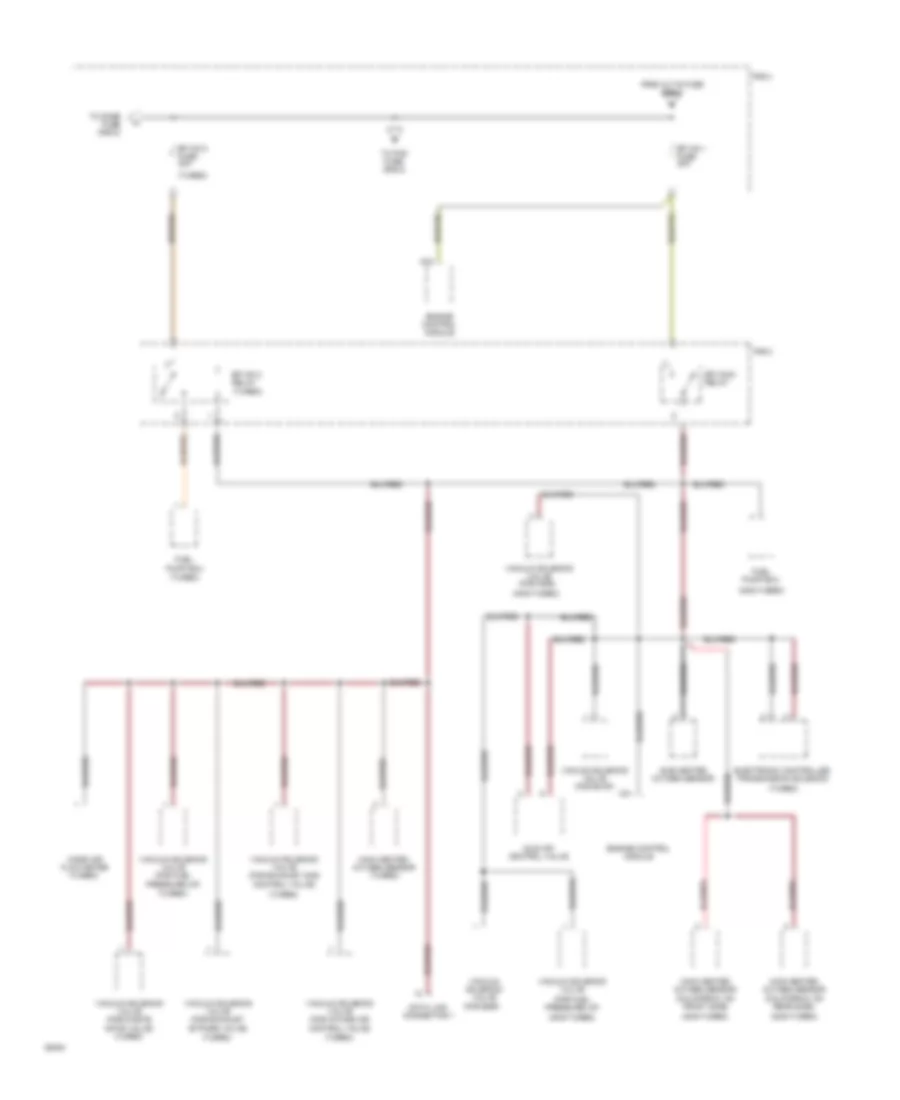 Power Distribution Wiring Diagram 3 of 7 for Toyota Supra 1994