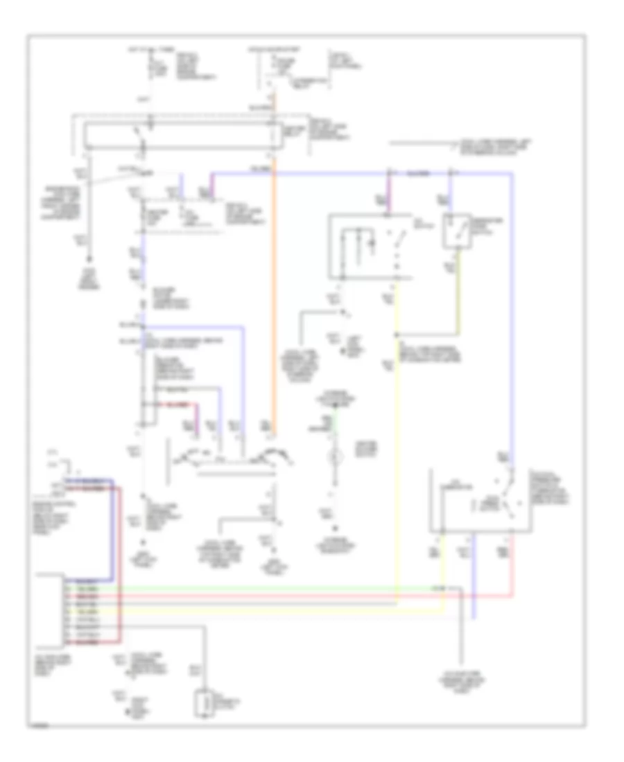 A C Wiring Diagram for Toyota T100 DX 1998