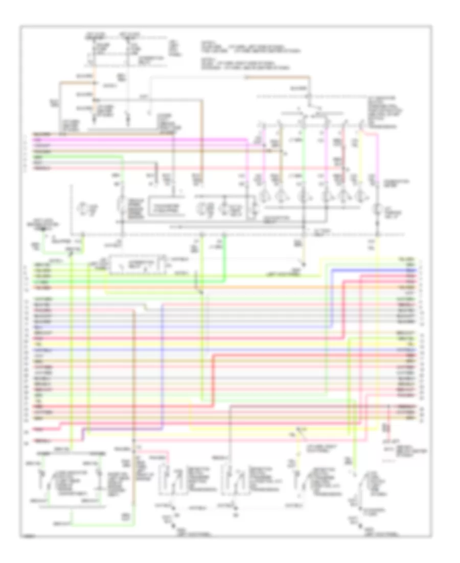 3 4L Engine Performance Wiring Diagrams A T 3 of 4 for Toyota T100 DX 1998