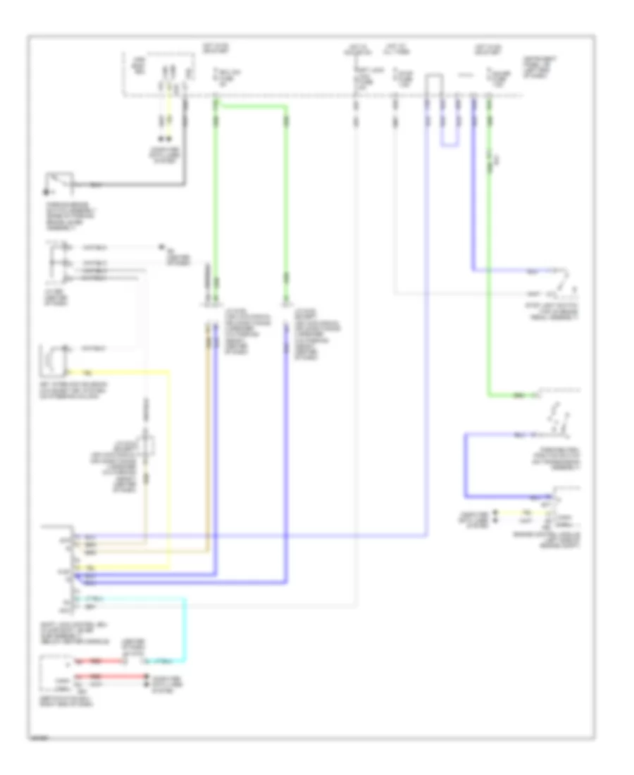 Shift Interlock Wiring Diagram, Except EV for Toyota RAV4 EV 2013