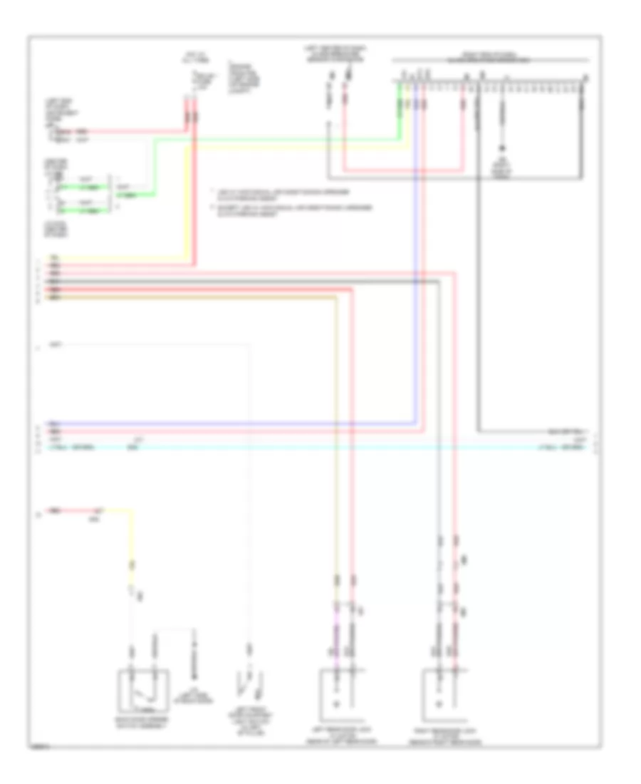 Forced Entry Wiring Diagram Except EV without Smart Key System 3 of 4 for Toyota RAV4 EV 2013