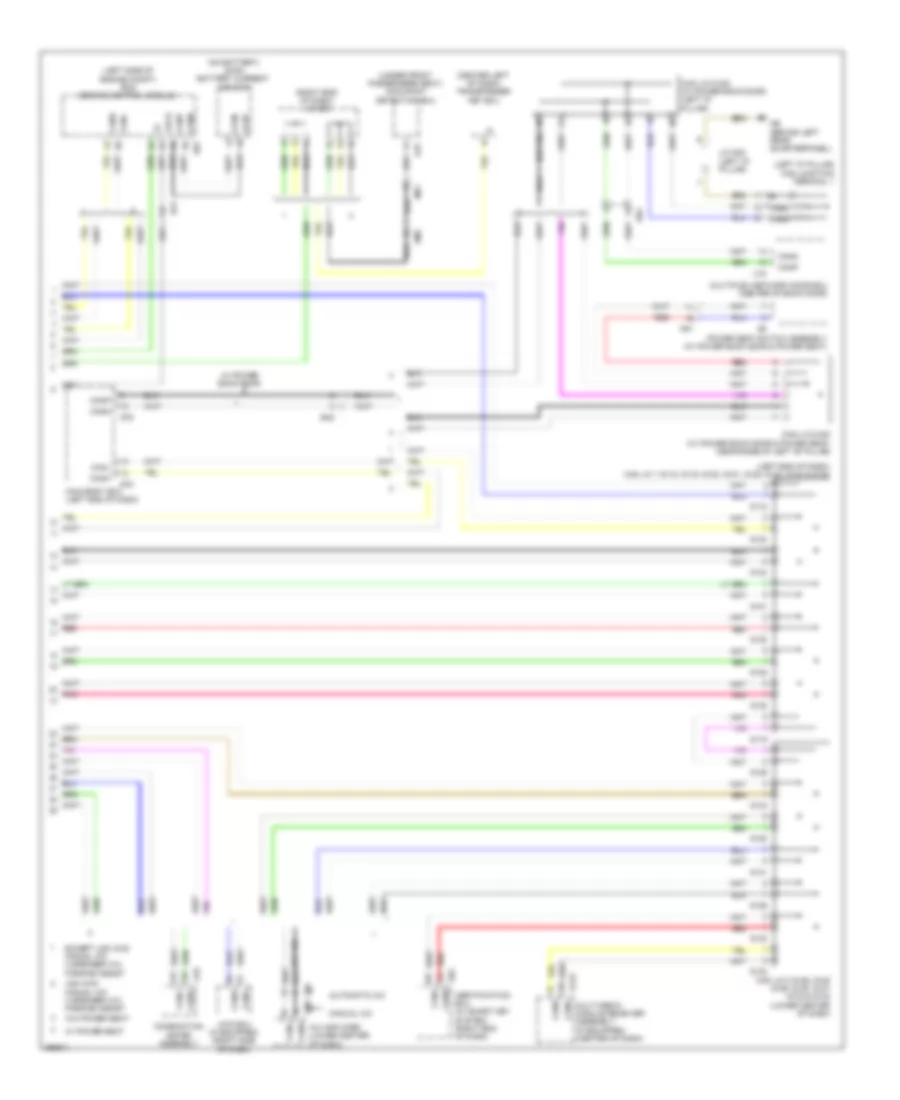 Computer Data Lines Wiring Diagram, Except EV (2 of 2) for Toyota RAV4 EV 2013