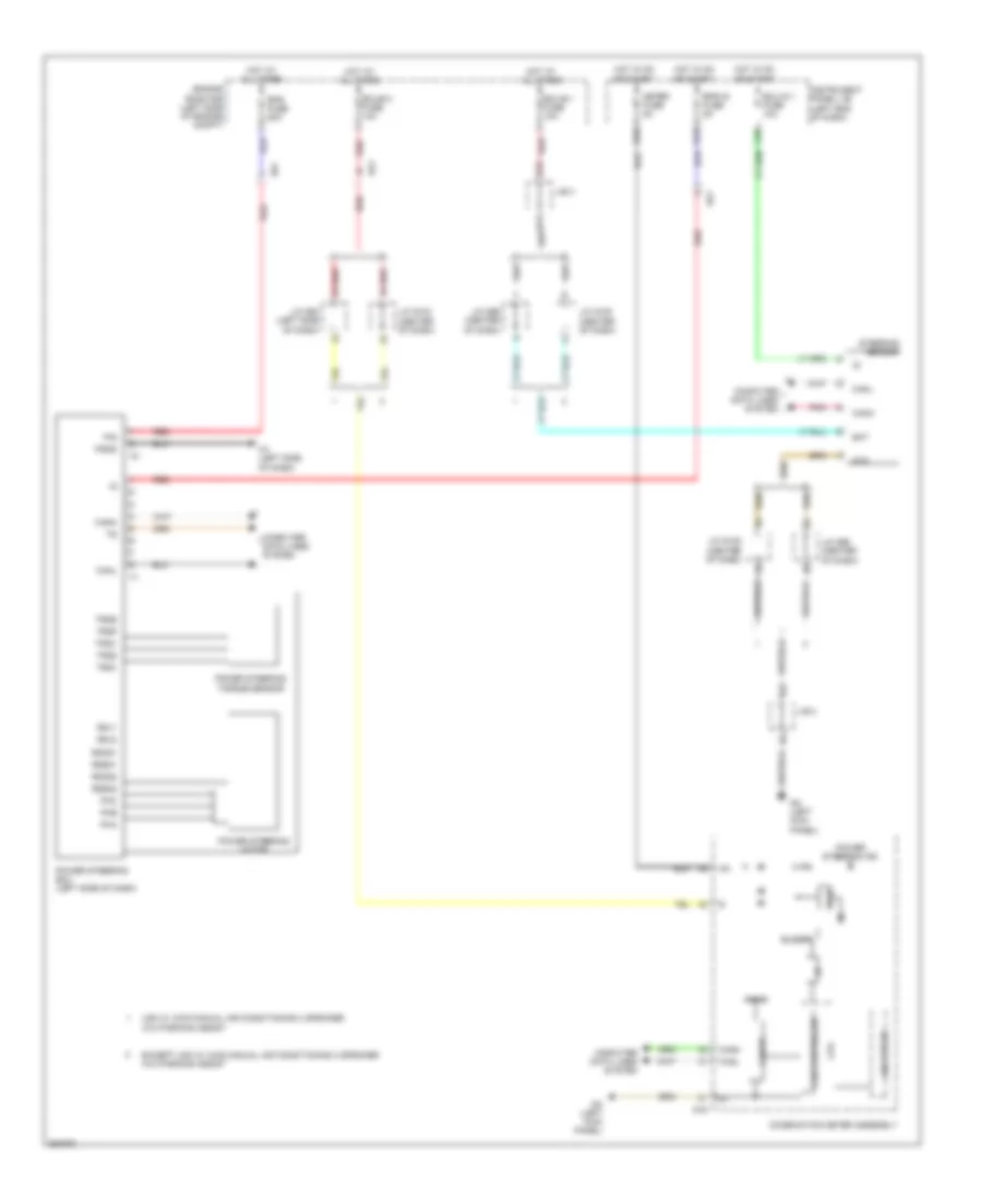 Electronic Power Steering Wiring Diagram, Except EV for Toyota RAV4 EV 2013