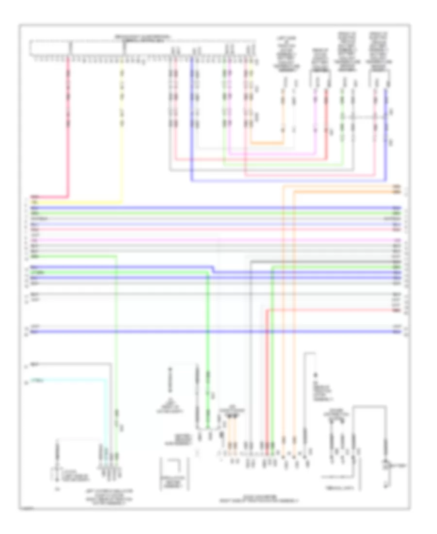 EV, Engine Performance Wiring Diagram (5 of 9) for Toyota RAV4 EV 2013