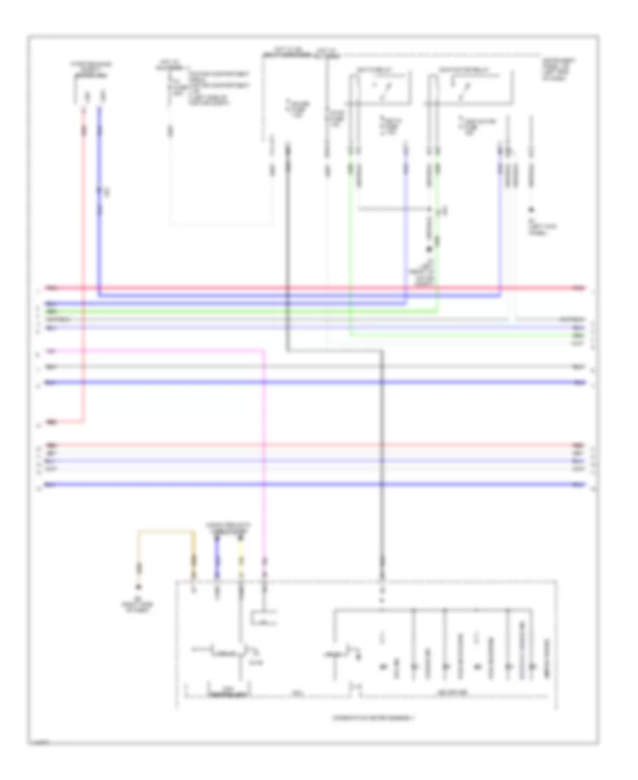 EV, Engine Performance Wiring Diagram (8 of 9) for Toyota RAV4 EV 2013