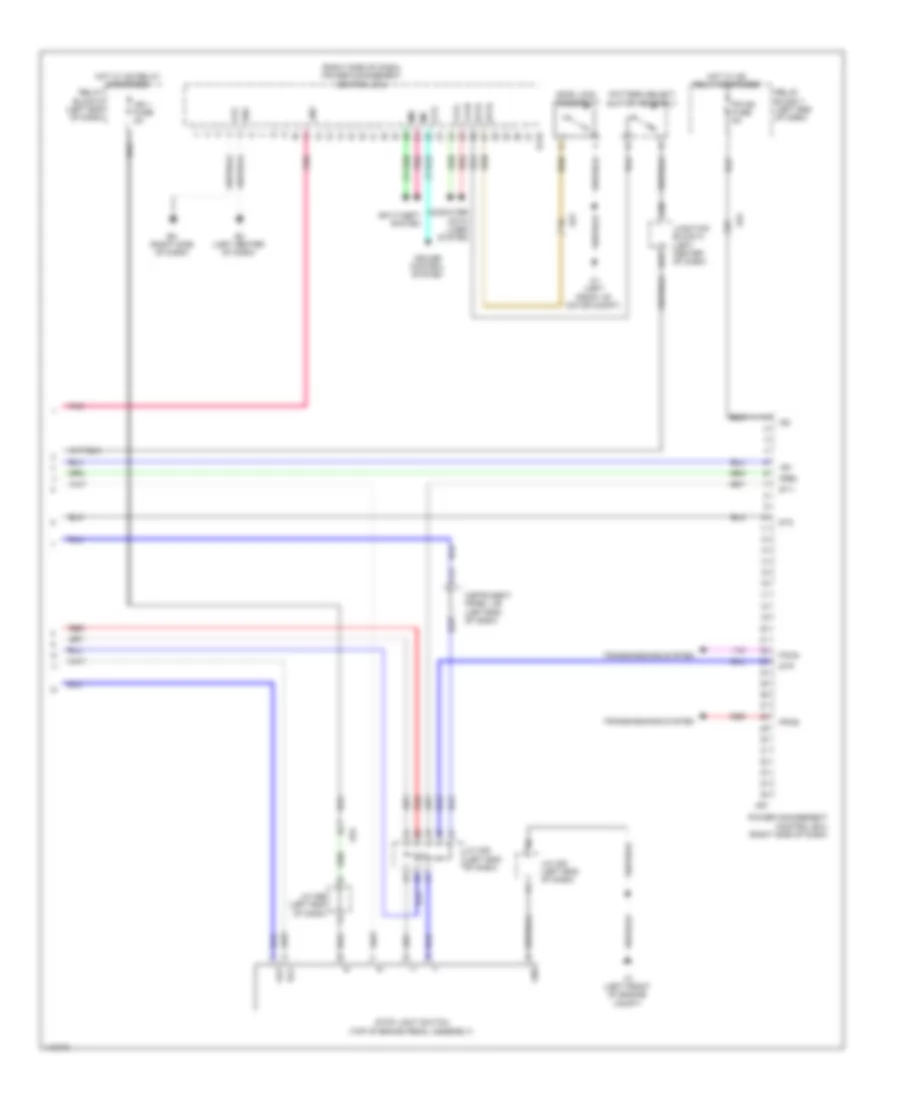 EV, Engine Performance Wiring Diagram (9 of 9) for Toyota RAV4 EV 2013