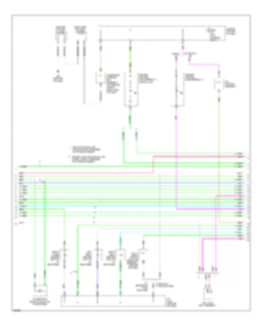 Instrument Illumination Wiring Diagram Except EV 3 of 4 for Toyota RAV4 EV 2013