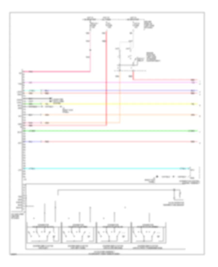 Manual A C Wiring Diagram 1 of 2 for Toyota Tundra 2008