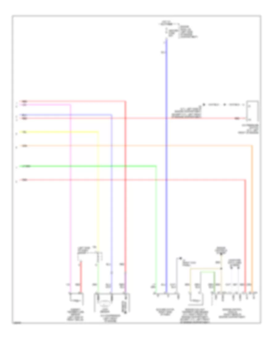 Manual A C Wiring Diagram 2 of 2 for Toyota Tundra 2008
