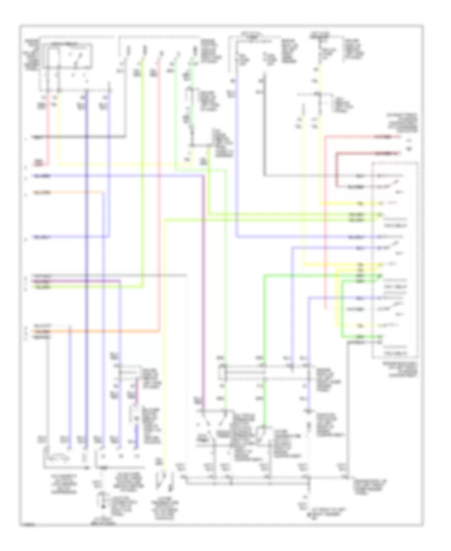 Automatic AC Wiring Diagram (2 of 2) for Toyota Avalon XL 2003