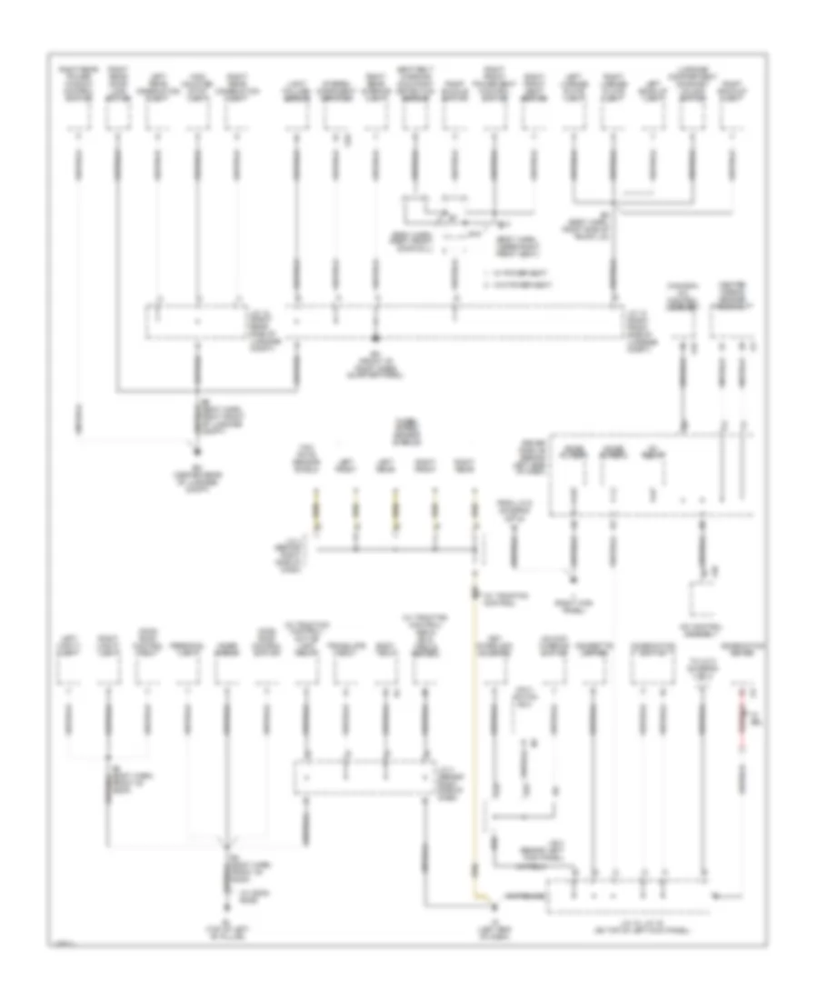 Ground Distribution Wiring Diagram 3 of 4 for Toyota Avalon XL 2003