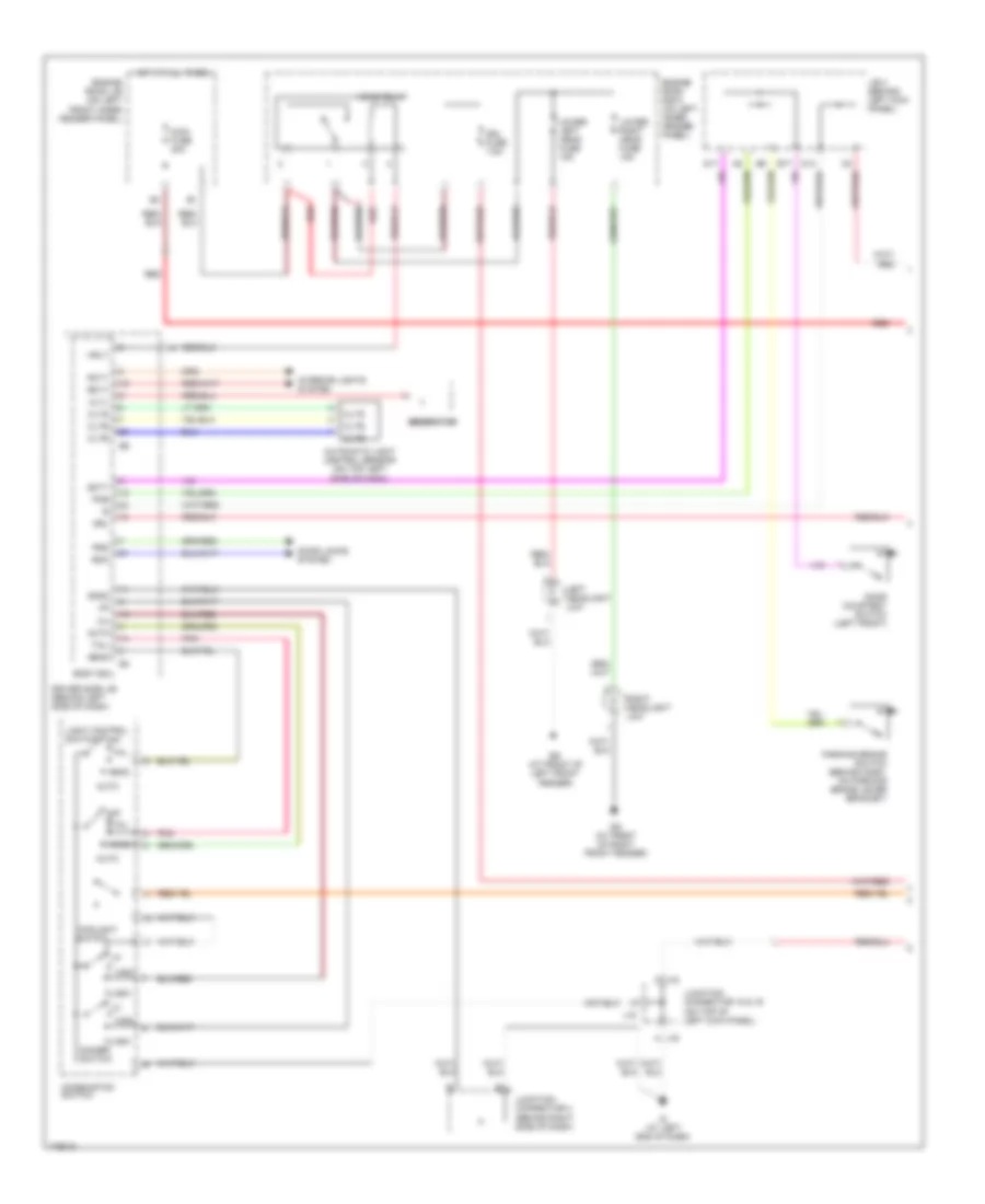 Headlights Wiring Diagram 1 of 2 for Toyota Avalon XL 2003