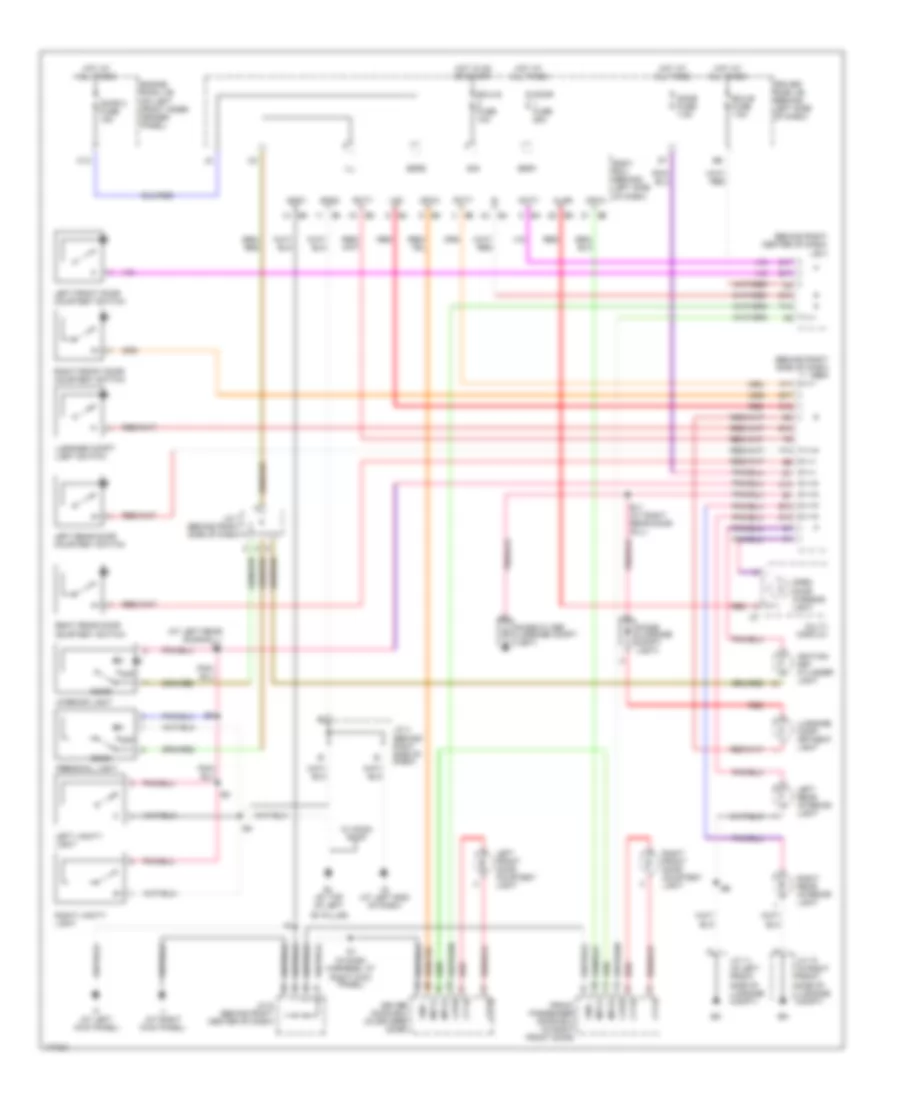 Courtesy Lamps Wiring Diagram for Toyota Avalon XL 2003