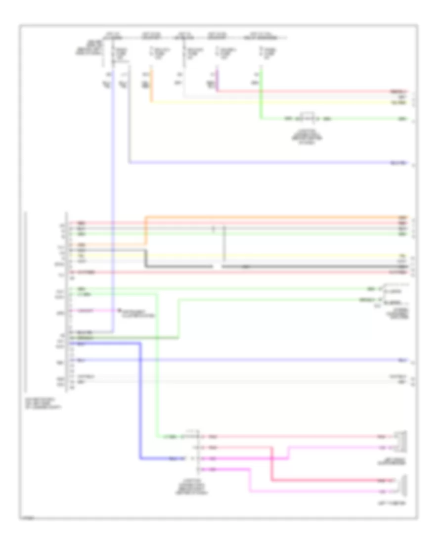 Navigation Wiring Diagram 1 of 2 for Toyota Avalon XL 2003