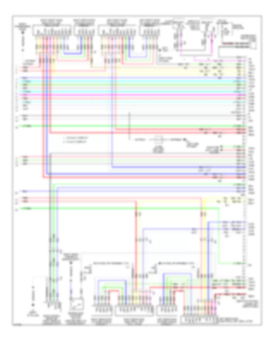 Forced Entry Wiring Diagram 4 of 4 for Toyota Land Cruiser 2011