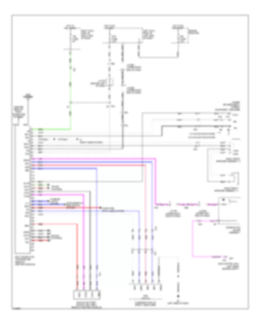 Telematics Wiring Diagram for Toyota Land Cruiser 2011