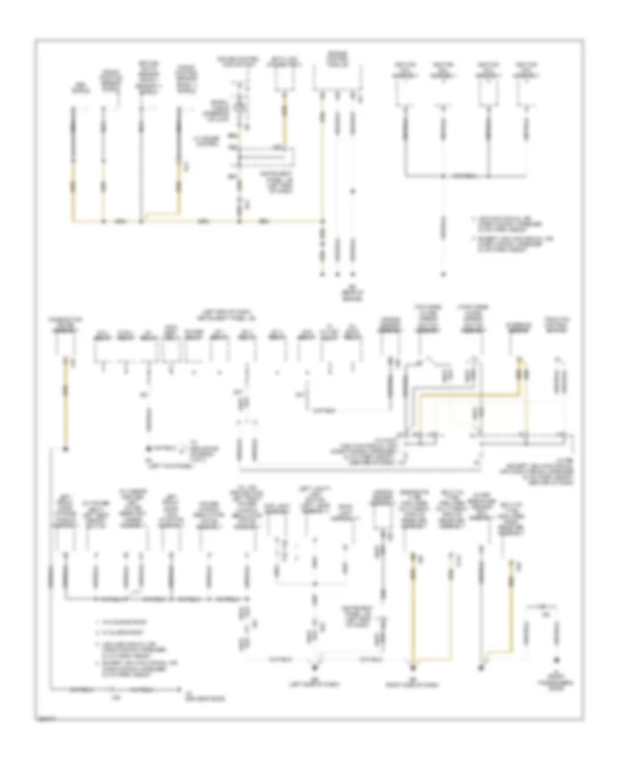 Ground Distribution Wiring Diagram Except EV 2 of 4 for Toyota RAV4 LE 2013
