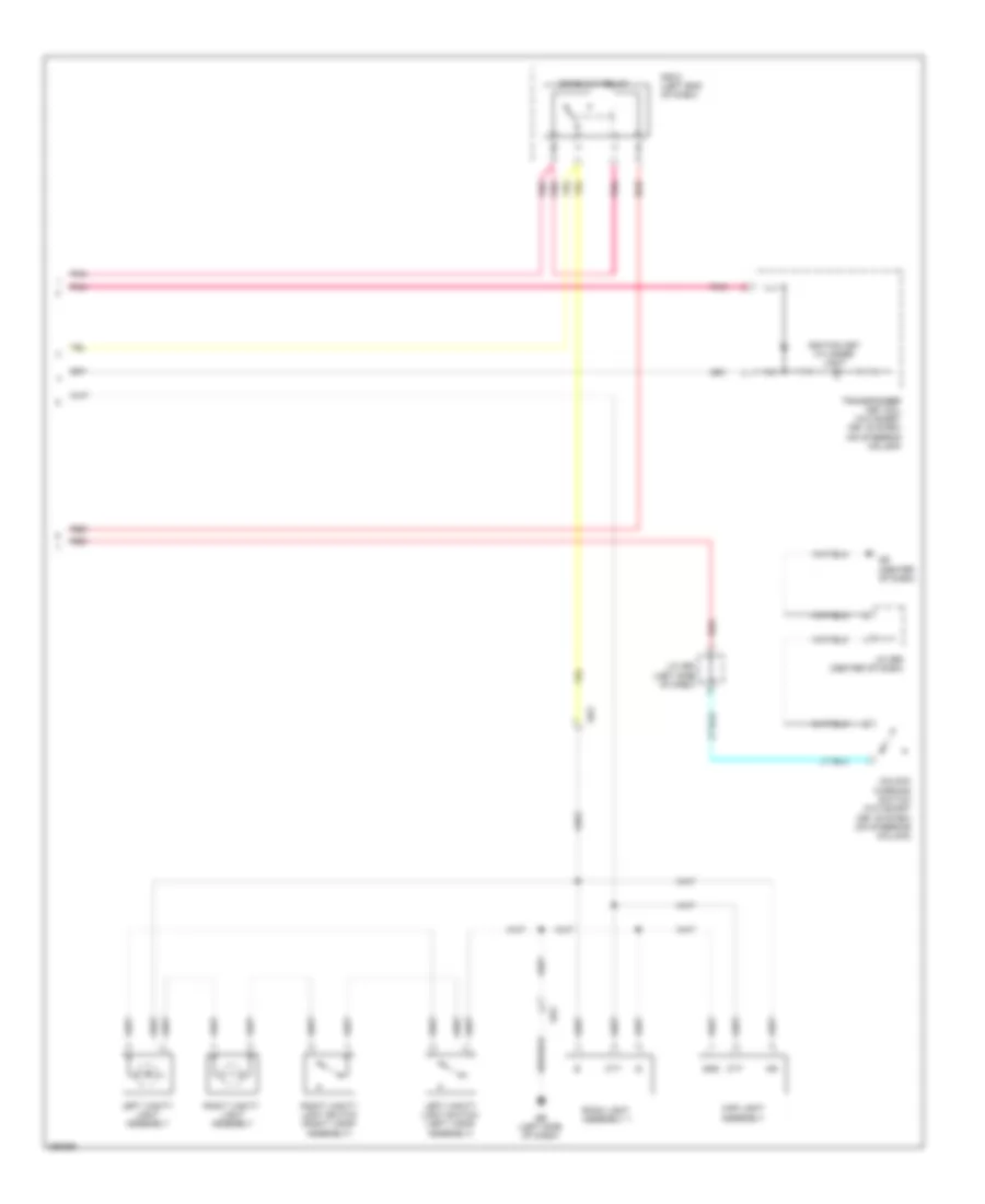 Courtesy Lamps Wiring Diagram Except EV 2 of 2 for Toyota RAV4 LE 2013