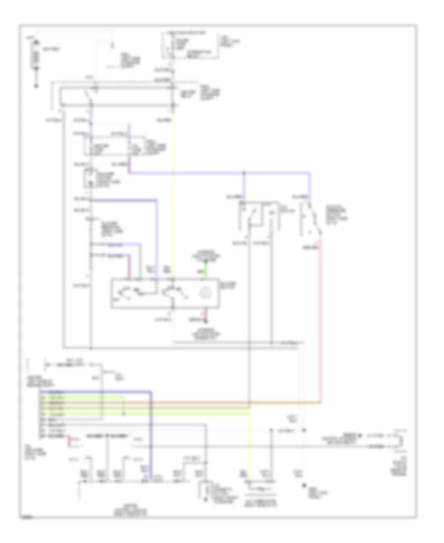 AC Wiring Diagram for Toyota T100 1994