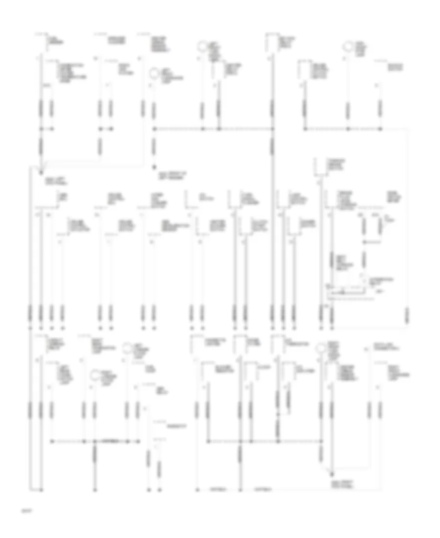 2 7L Ground Distribution Wiring Diagram 1 of 2 for Toyota T100 1994