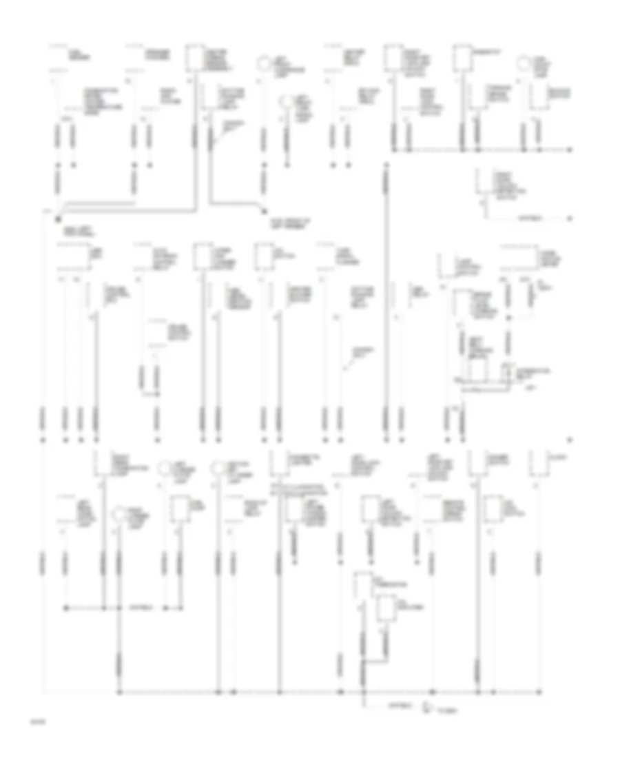 3 0L Ground Distribution Wiring Diagram 1 of 2 for Toyota T100 1994