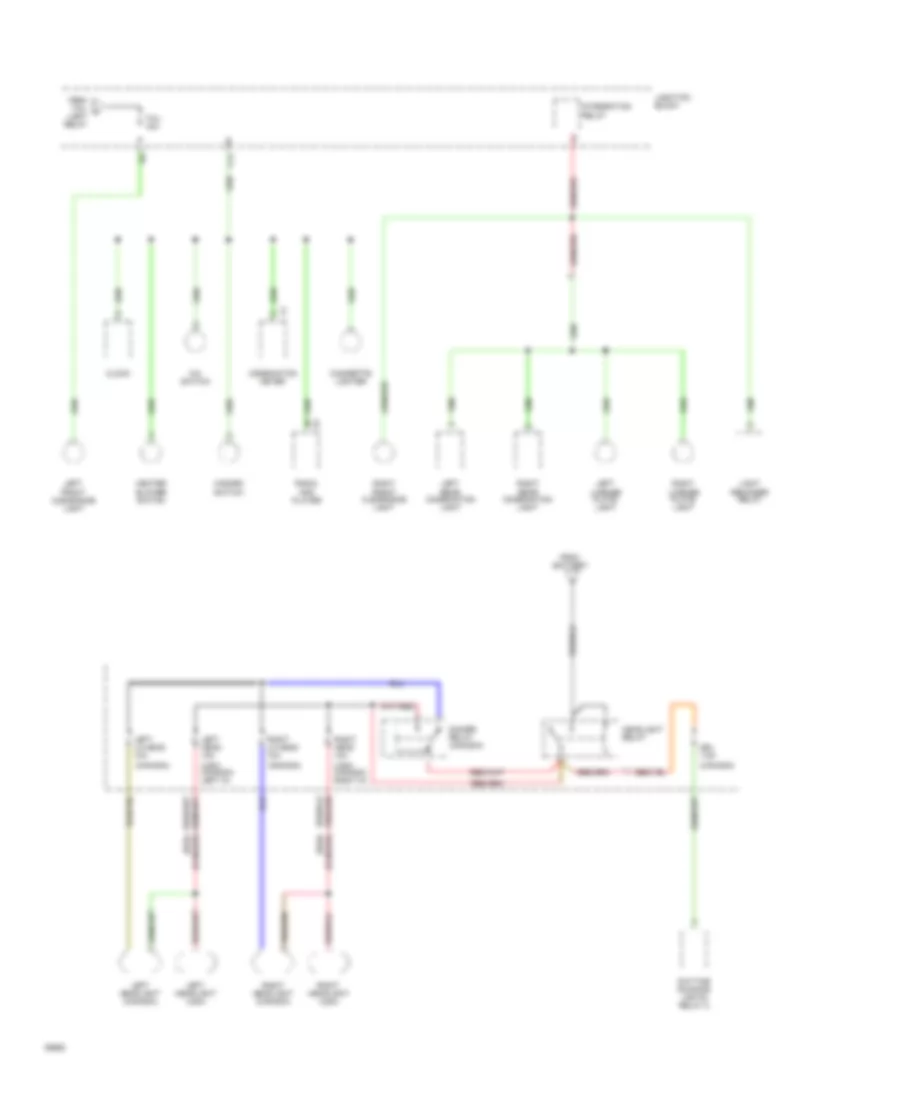 3 0L Power Distribution Wiring Diagram 3 of 3 for Toyota T100 1994