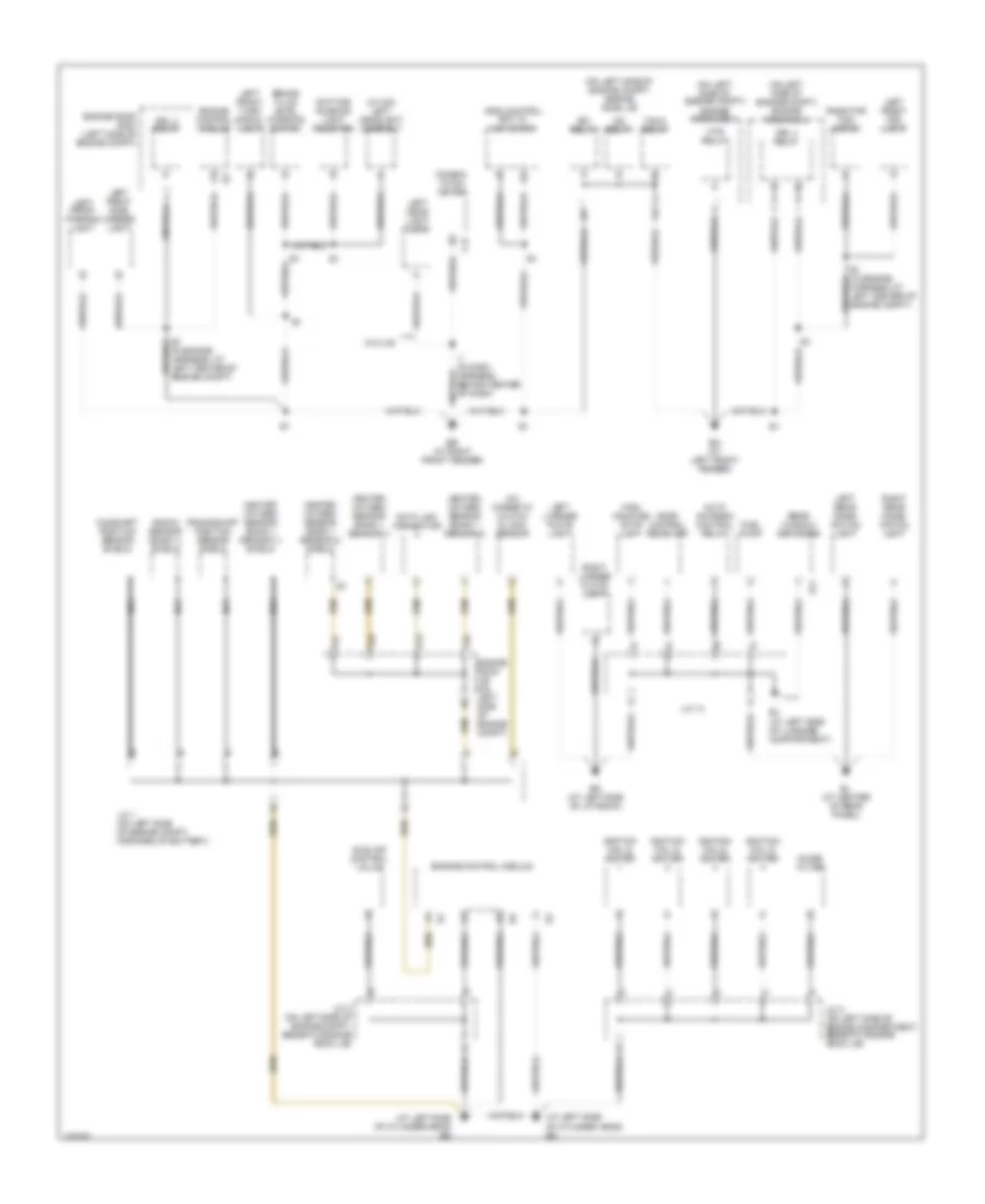 Ground Distribution Wiring Diagram, GT (1 of 2) for Toyota Celica GT 2005