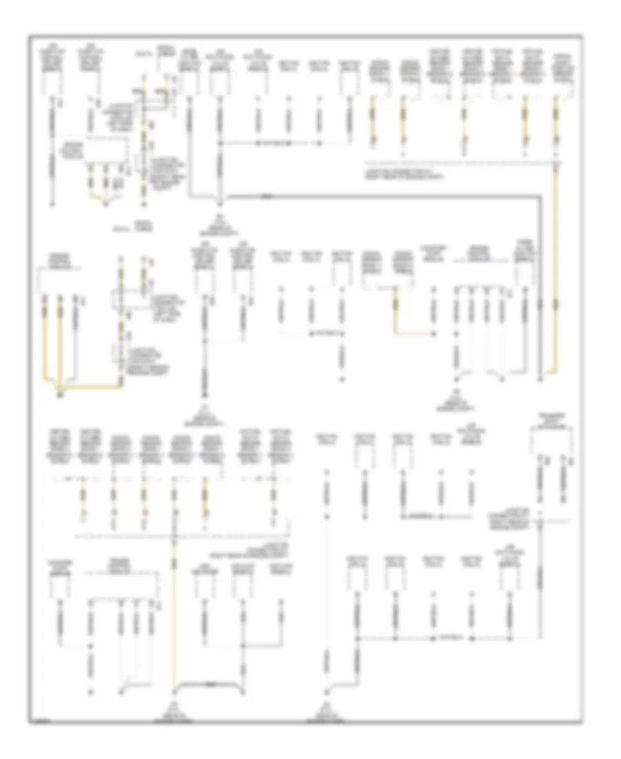 Ground Distribution Wiring Diagram 4 of 4 for Toyota Tundra 2008