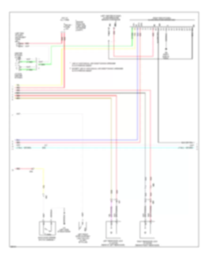 Power Door Locks Wiring Diagram, Except EV without Smart Key System (3 of 4) for Toyota RAV4 Limited 2013
