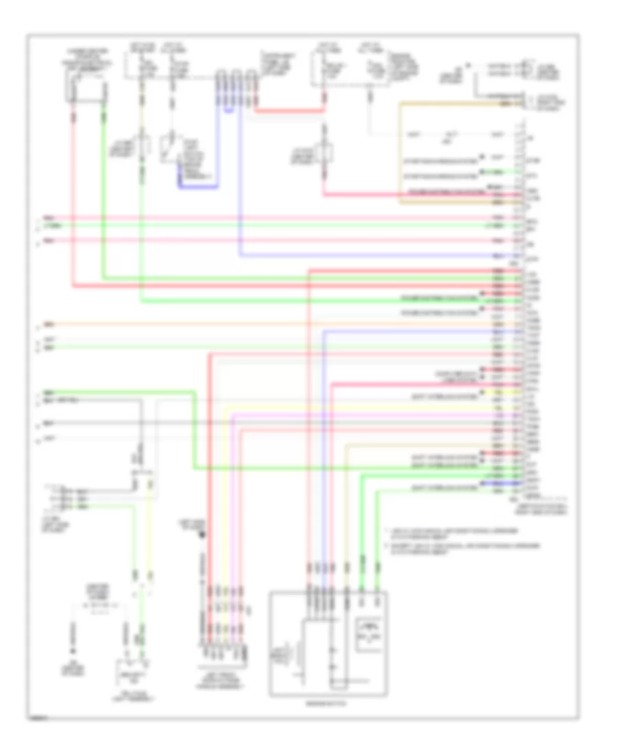 Forced Entry Wiring Diagram Except EV with Smart Key System 5 of 5 for Toyota RAV4 Limited 2013