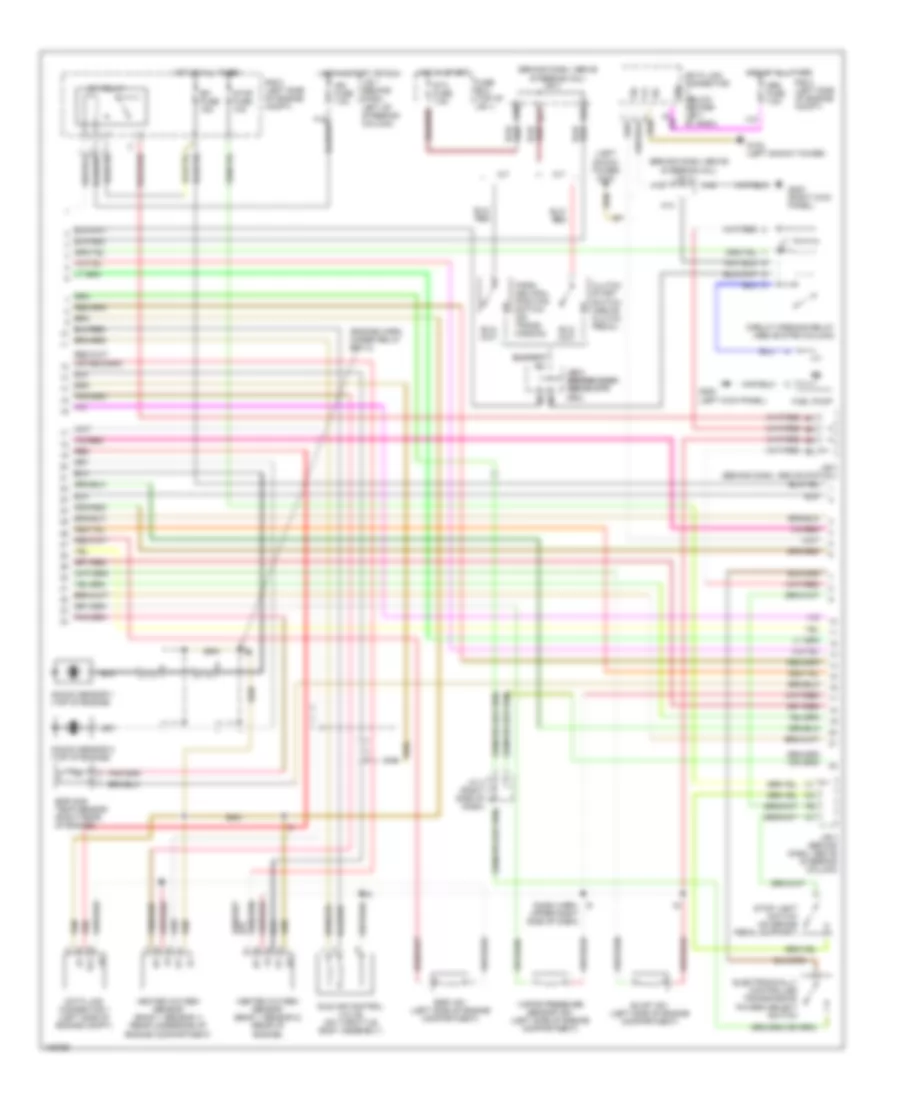 3 4L Engine Performance Wiring Diagrams 2 of 3 for Toyota Tacoma 1998