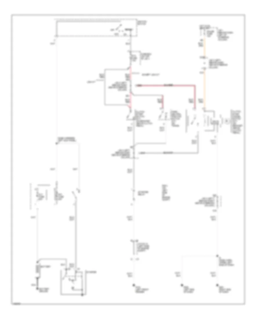 2.7L, Starting Wiring Diagram for Toyota Tacoma 1998