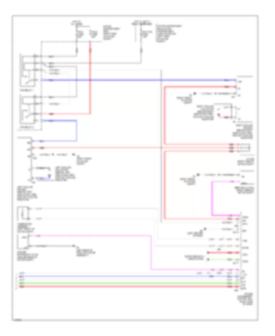 EV, Automatic AC Wiring Diagram (5 of 5) for Toyota RAV4 XLE 2013