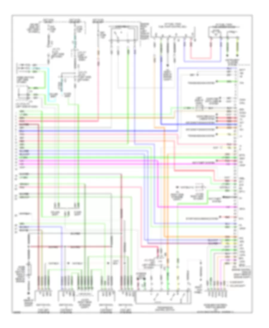 4.7L, Engine Performance Wiring Diagram (6 of 6) for Toyota Tundra Limited 2008