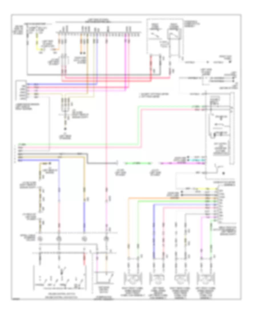 Dynamic Laser Cruise Control Wiring Diagram 2 of 2 for Toyota Sequoia Limited 2013