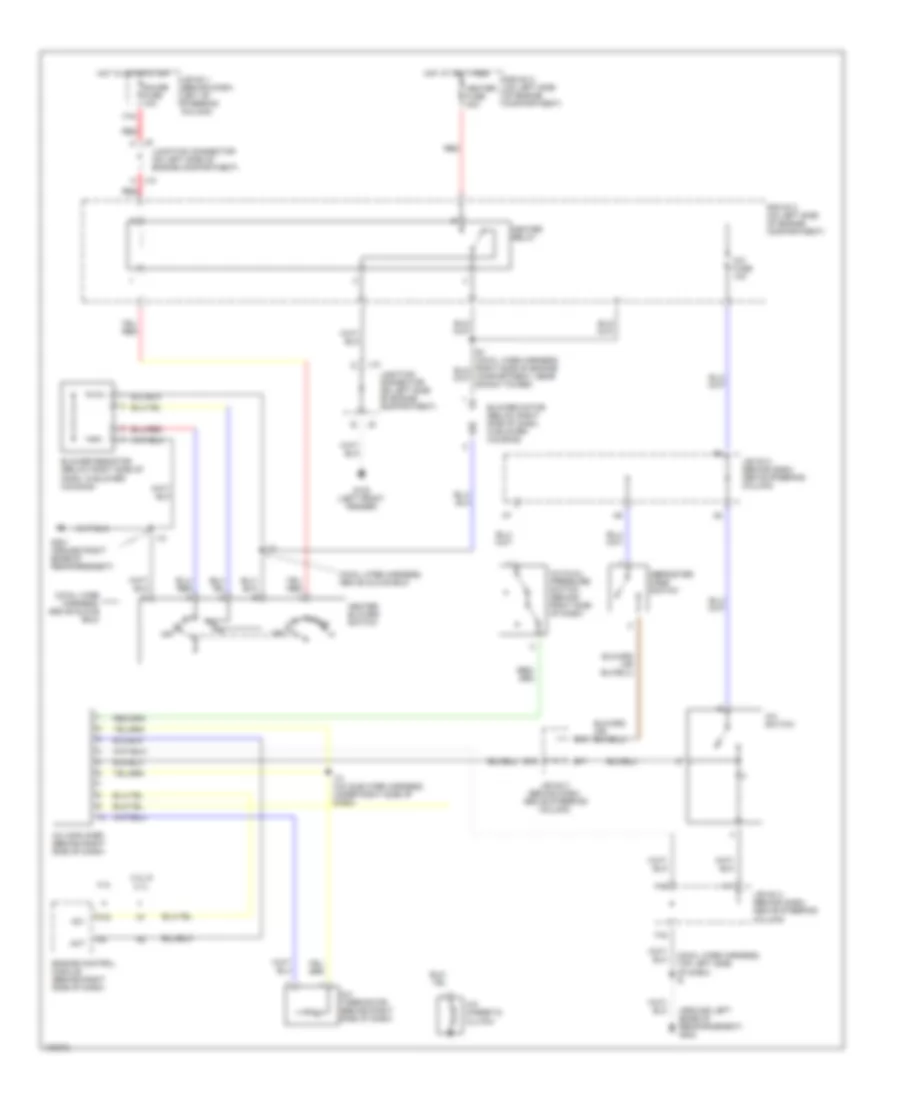 A C Wiring Diagram for Toyota Tacoma PreRunner 1998