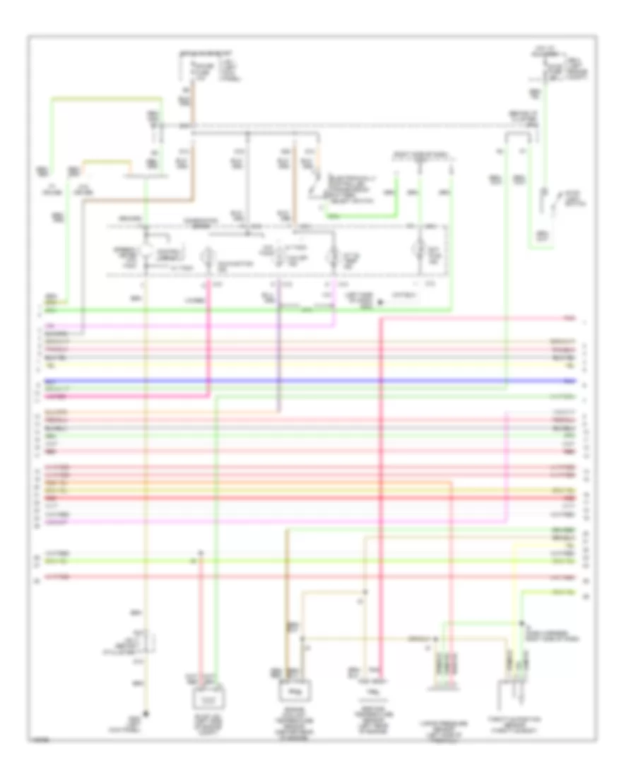 2.7L, Engine Performance Wiring Diagrams (2 of 3) for Toyota Tacoma PreRunner 1998
