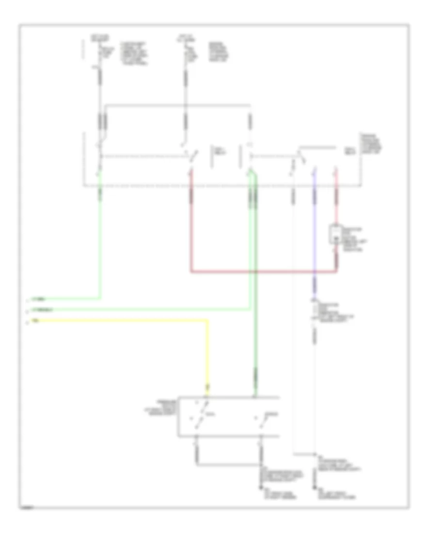 Manual A C Wiring Diagram 2 of 2 for Toyota Corolla CE 2005