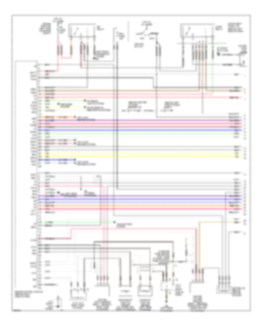 1 8L Engine Performance Wiring Diagram Except XRS 1 of 4 for Toyota Corolla CE 2005