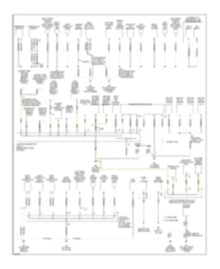 Ground Distribution Wiring Diagram 2 of 2 for Toyota Corolla CE 2005