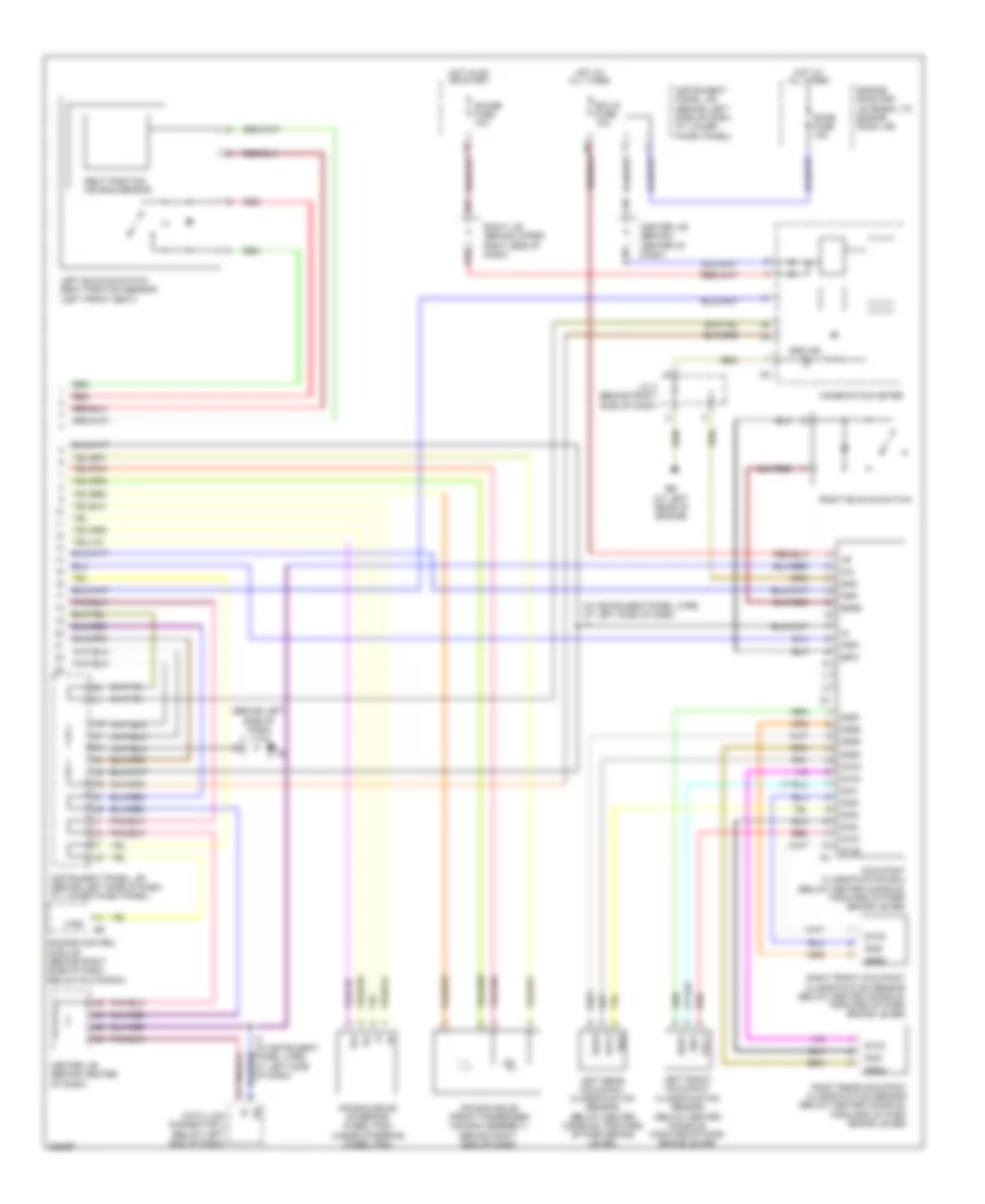 Supplemental Restraints Wiring Diagram (2 of 2) for Toyota Corolla CE 2005