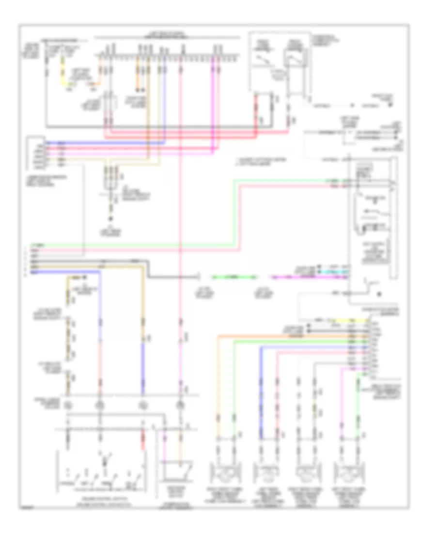 Dynamic Laser Cruise Control Wiring Diagram 2 of 2 for Toyota Sequoia Platinum 2013