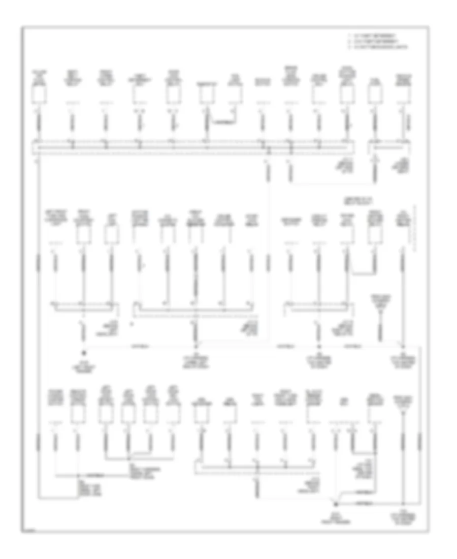 2 4L Ground Distribution Wiring Diagram 1 of 3 for Toyota Previa DX 1995