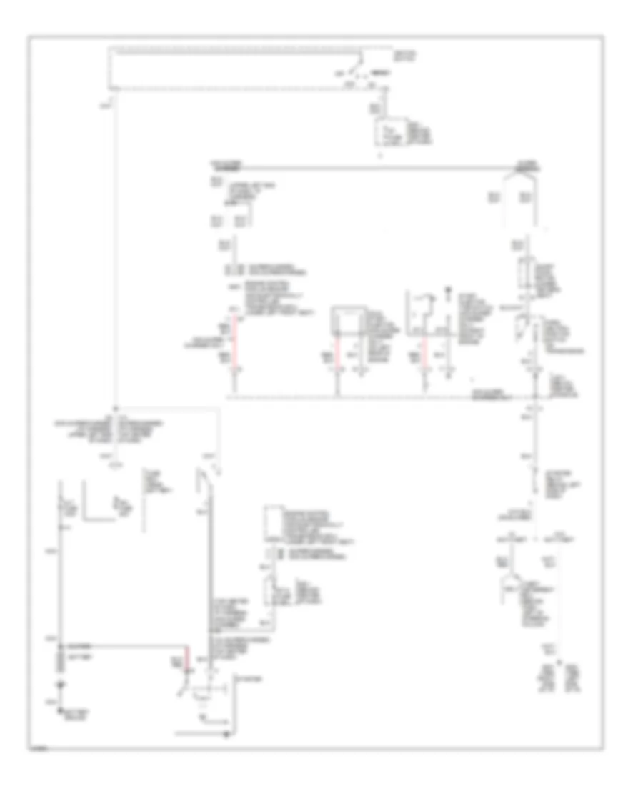 Starting Wiring Diagram for Toyota Previa DX 1995