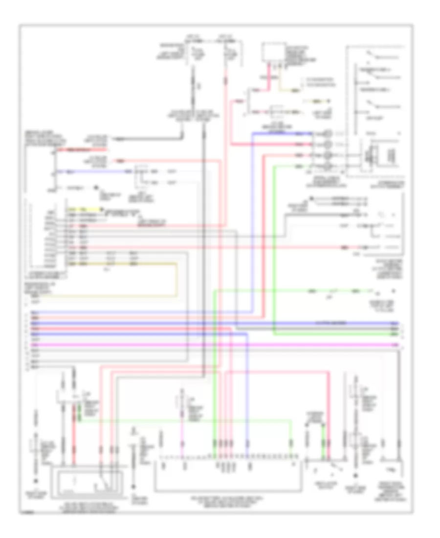 Automatic AC Wiring Diagram (2 of 3) for Toyota Prius 2011