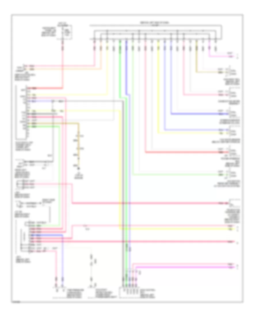 Computer Data Lines Wiring Diagram 1 of 2 for Toyota Prius 2011