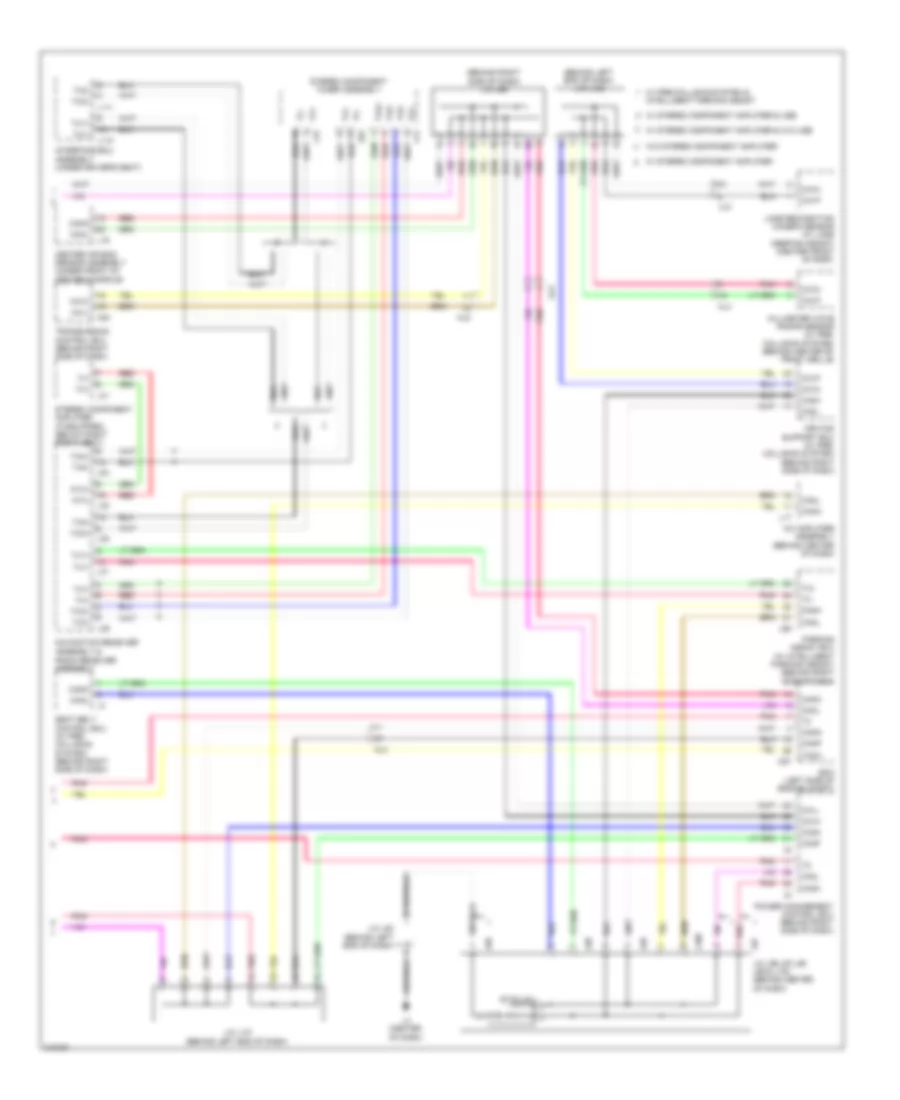 Computer Data Lines Wiring Diagram 2 of 2 for Toyota Prius 2011