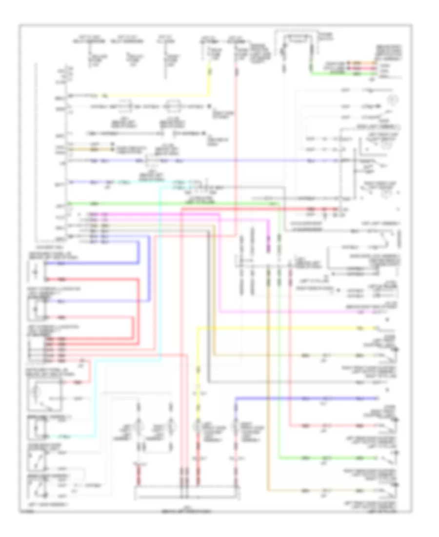 Courtesy Lamps Wiring Diagram for Toyota Prius 2011