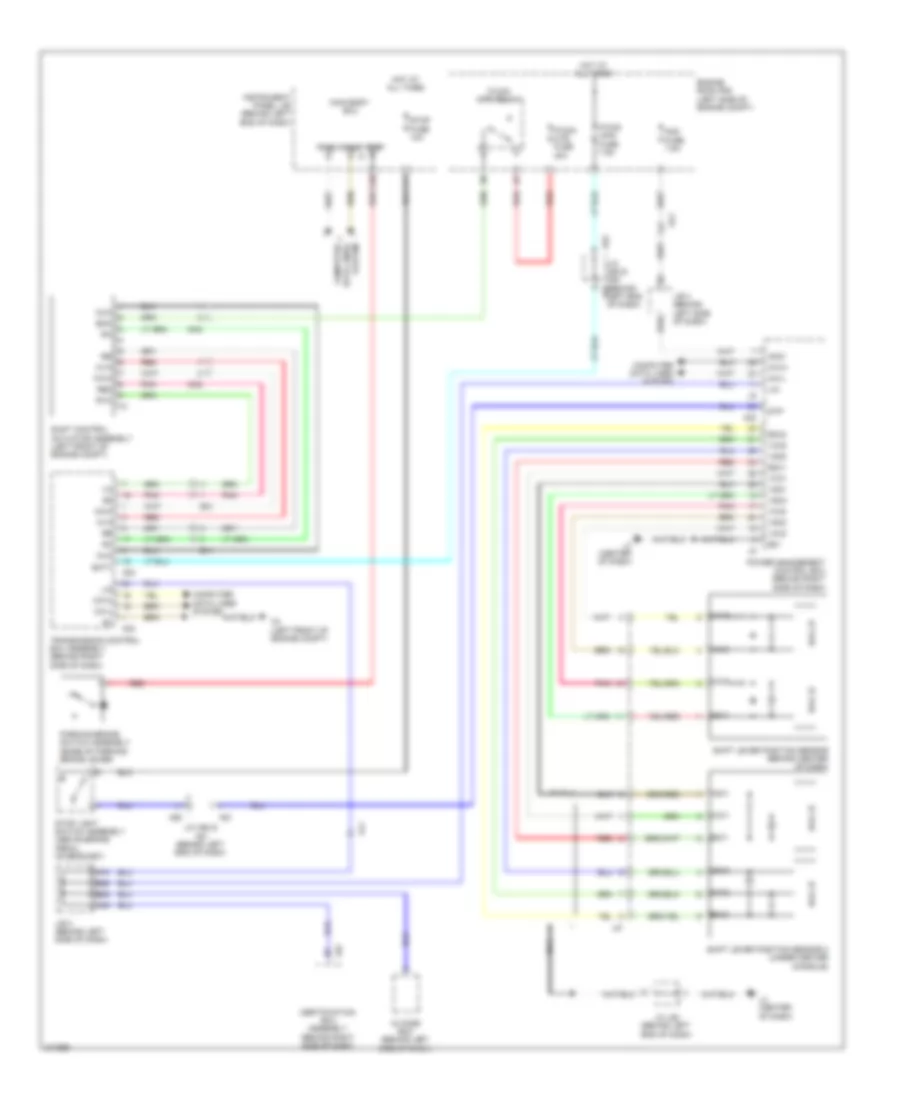 Shift Interlock Wiring Diagram for Toyota Prius 2011